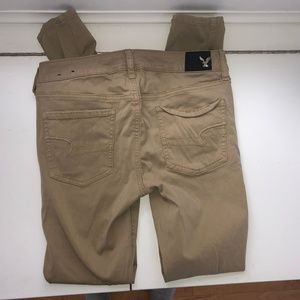 American Eagle Khaki Jegging
